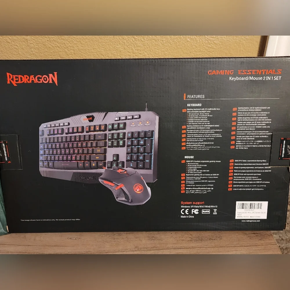 Gaming Keyboard and Mouse